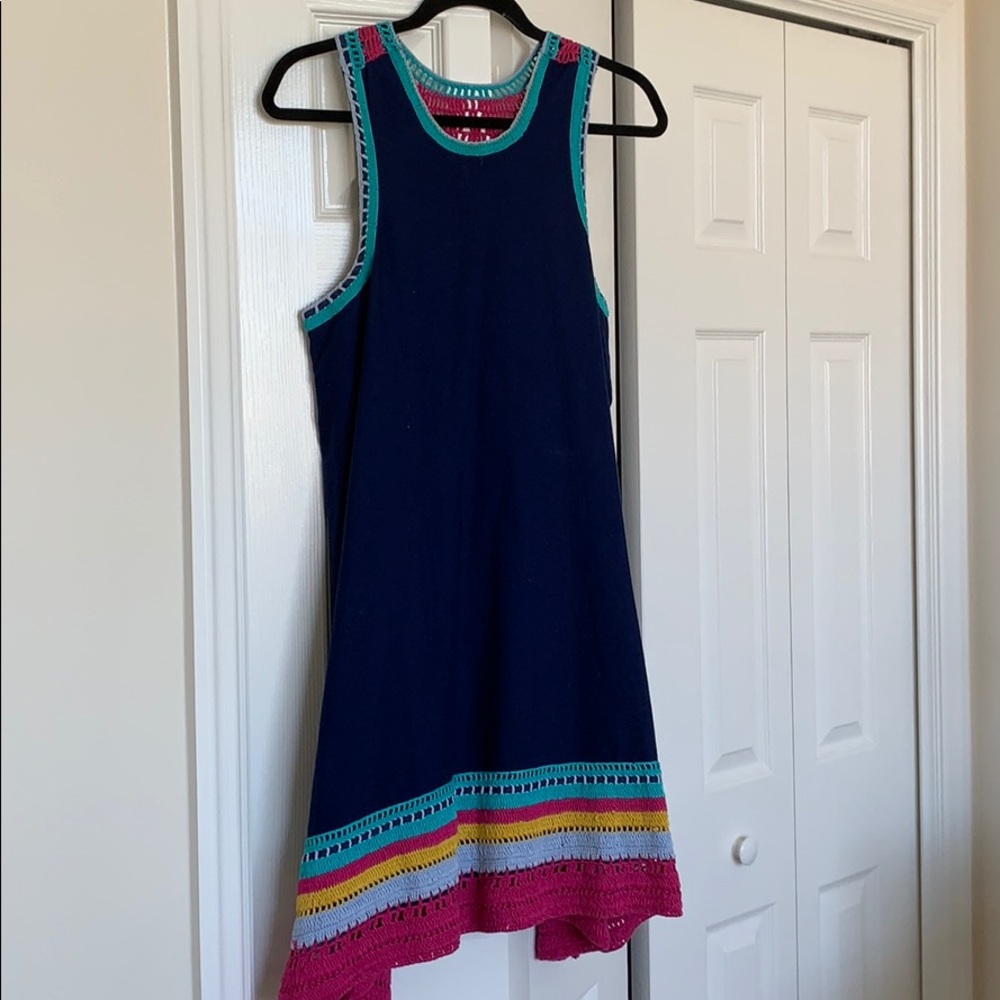 Beautiful and vibrant Anthropologie dress